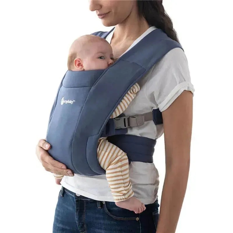Ergobaby – Embrace Knit Newborn Carrier – Soft Navy