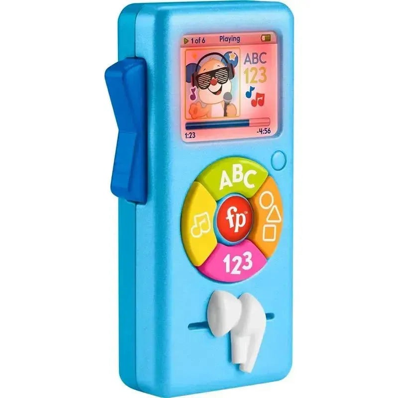 Fisher-Price – Baby Learning Toy Laugh & Learn Puppys Music Player with Lights, 6+ Months, Blue
