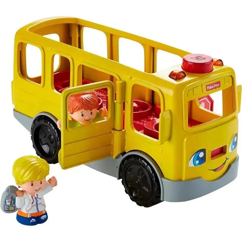 Fisher-Price – Little People Musical Toddler Toy Sit with Me School Bus, 1+ Years