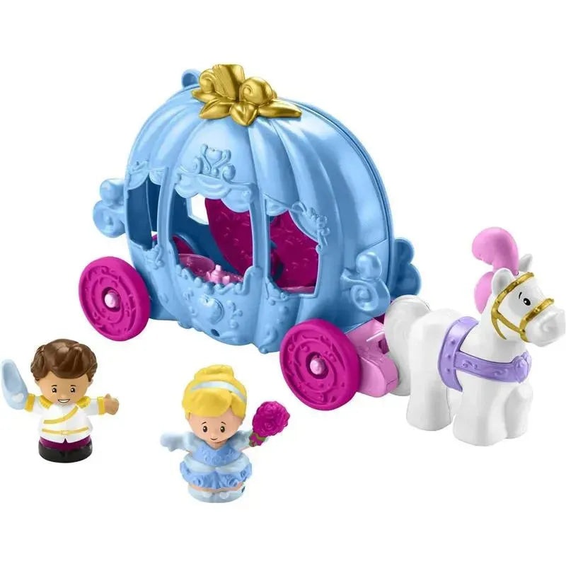 Fisher-Price – Little People Toddler Playset Disney Princess Cinderellas, 18+ Months