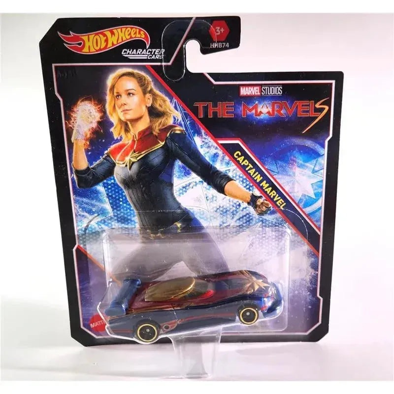 Hot Wheels – Character Cars Marvel The Marvels, Captian Marvel