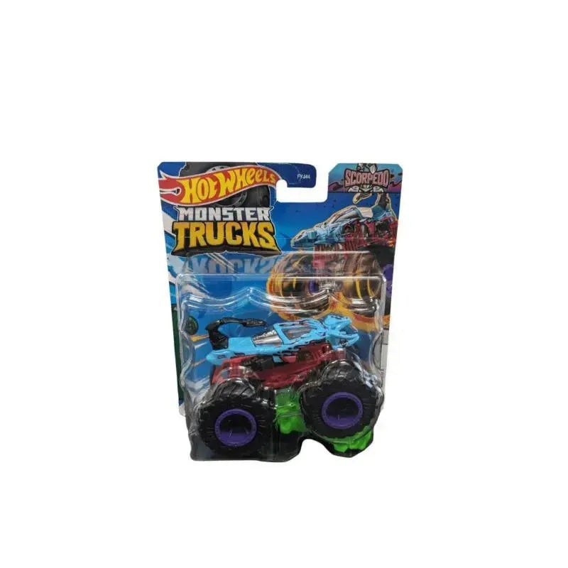 Hot Wheels – Monster Trucks Die-Cast Car, Scorpedo