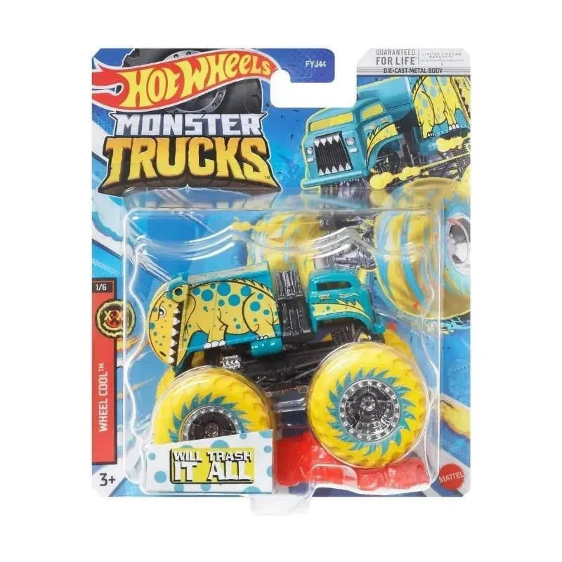 Hot Wheels – Monster Trucks Die-Cast Car, Will Trash It All