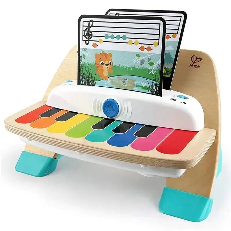 Kids 2 – Baby Einstein and Hape Magic Touch Piano Wooden Musical Toddler Toy, Age 6 Months and Up
