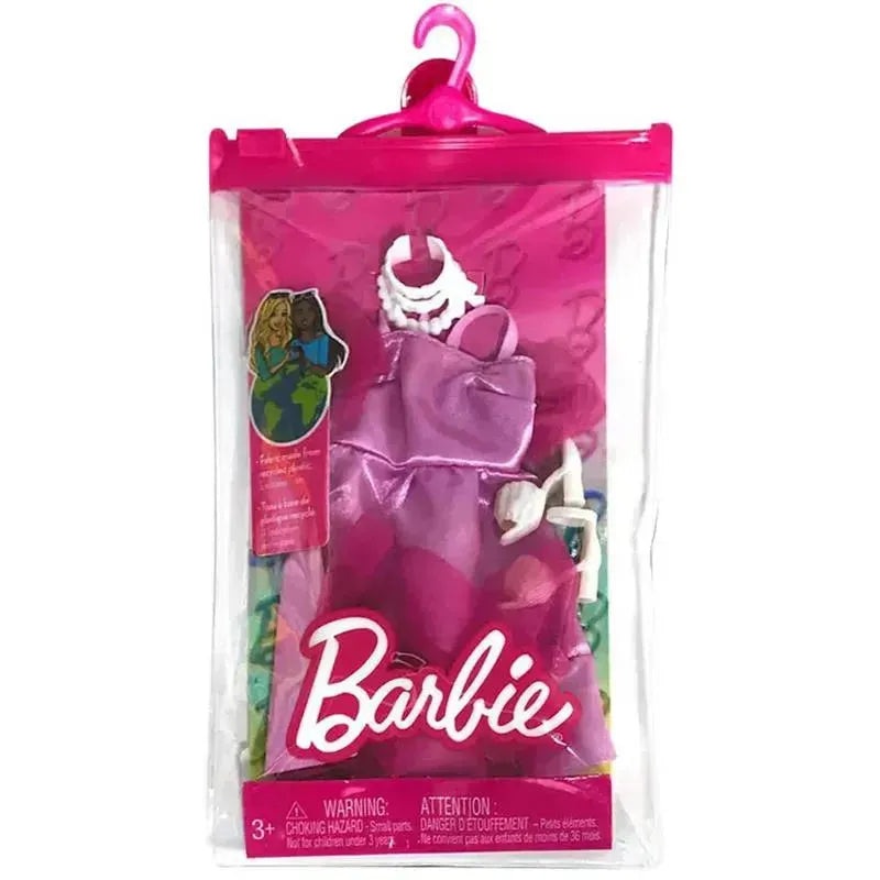 Mattel – Barbie Fashion And Accessories Pink Dress And Heels