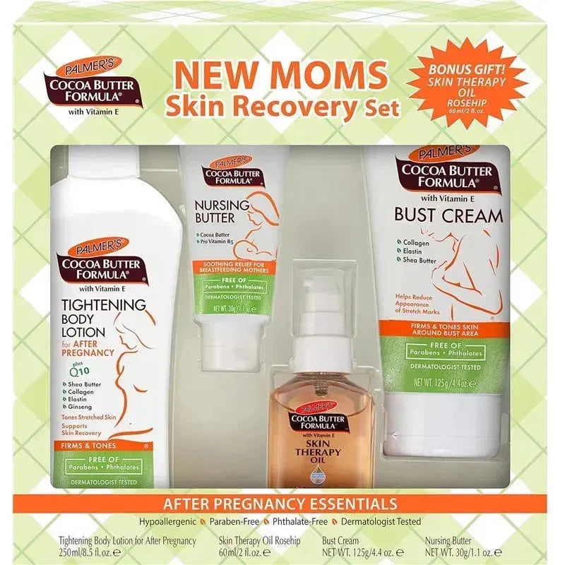 Palmer’s – Cocoa Butter Formula New Moms Skin Recovery Set (Set of 4)