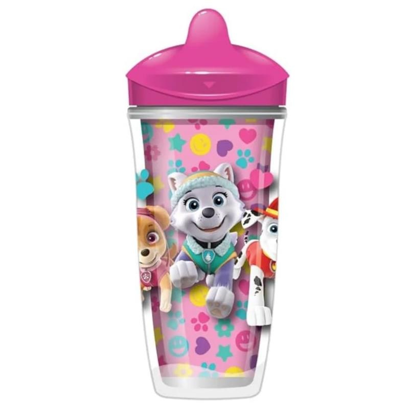 Playtex – Sipsters Stage 3 Paw Patrol Spill-Proof, Leak-Proof, Break-Proof Spout Cup for Girls, 9 Ounce, Pack of 1