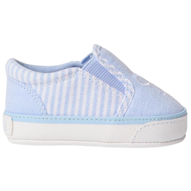 Ralph Lauren Baby – Bal Harbour Oxford Slip-On Sneaker, Blue