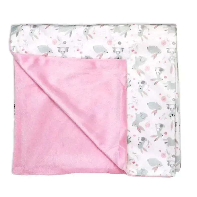 Rose Textiles – 2 Layer Mink Blanket, Bunnies