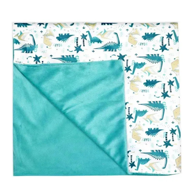 Rose Textiles – 2 Layer Mink Blanket, Dinosaur