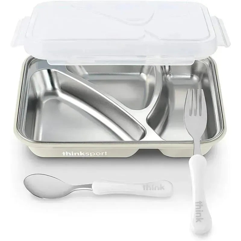 Thinkbaby & Thinksport – Go2 Plastic Container, White
