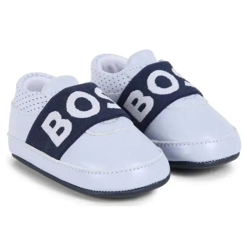 Hugo Boss Baby – Girl Soft Slippers Logo, Pink