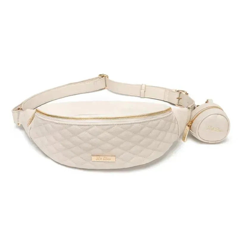 Luli Bebe – Monaco Sling Bag, Pearl-White