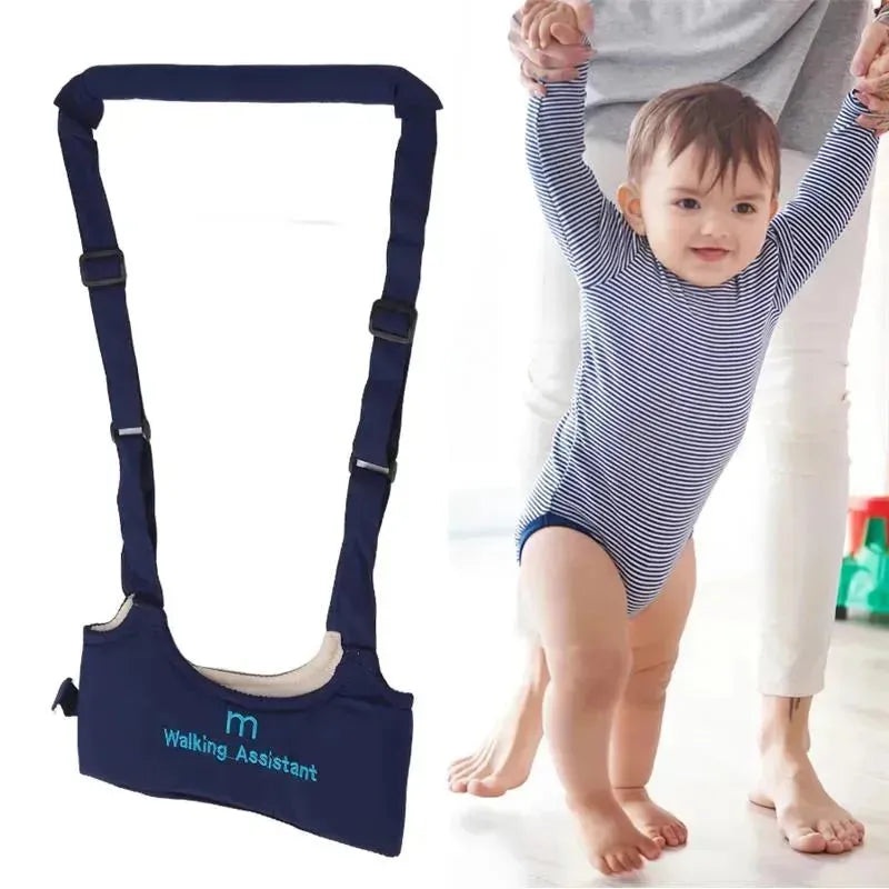 Macrobaby – Adjustable Length Baby & Toddler Belt Walking Wings, Navy Blue