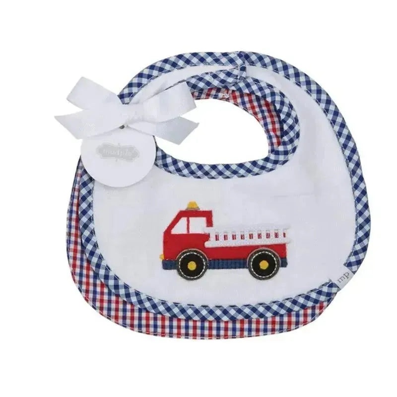 Mud Pie – Fire Truck Bib Set