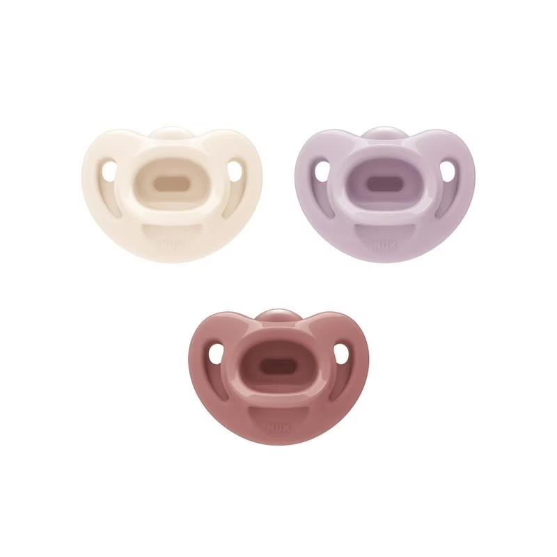 Nuk – Pacifier Comfy Duet, Size 1, Girl, 2Pk
