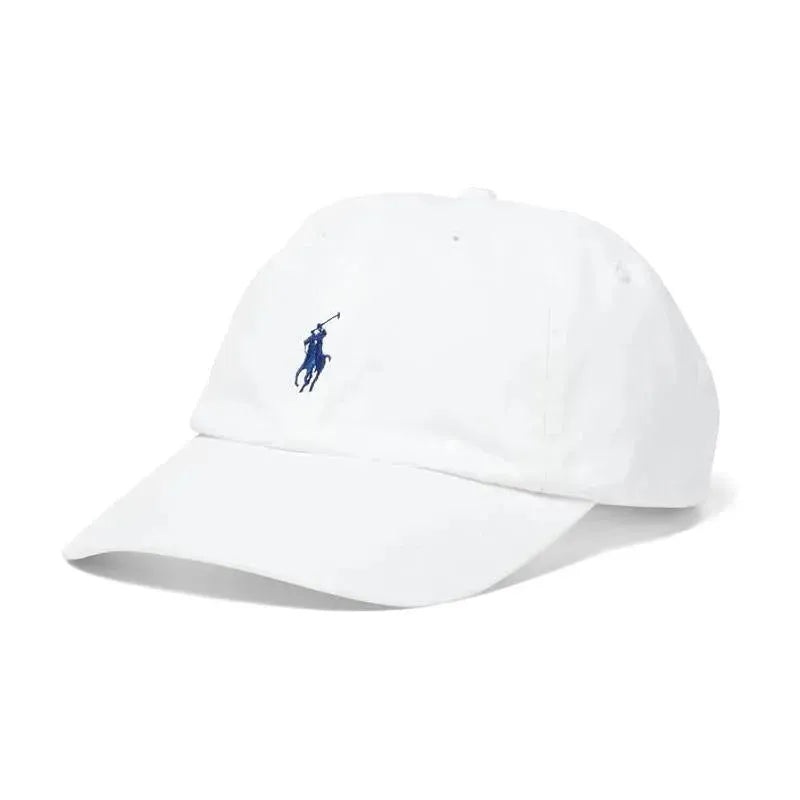 Ralph Lauren Baby – Cotton Chino Baseball Cap White