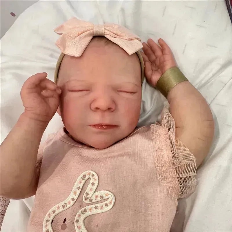 Reborn Baby Doll – White Vinyl, Rebekah