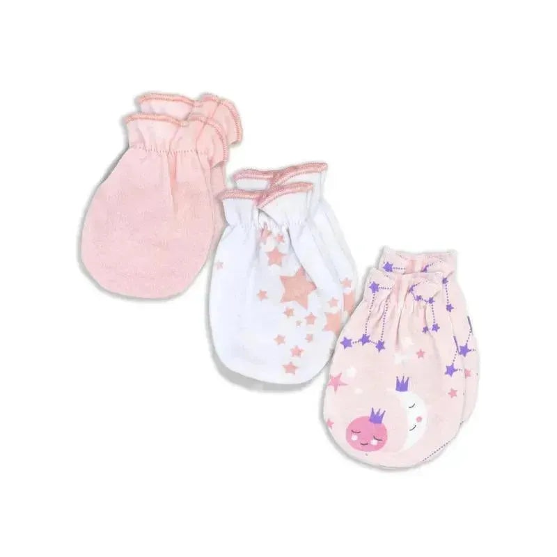 Rose Textiles – 3 Pack Galaxy Mitts, Pink