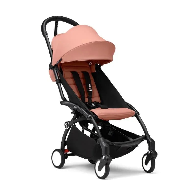 Stokke – Yoyo Stroller Black Bundle 6+, Ginger
