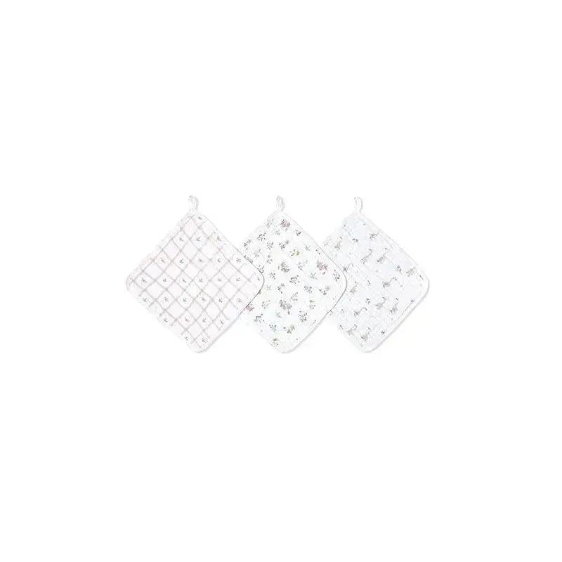Aden + Anais – 3Pk Essentials Classic Washcloth Set, Country Floral