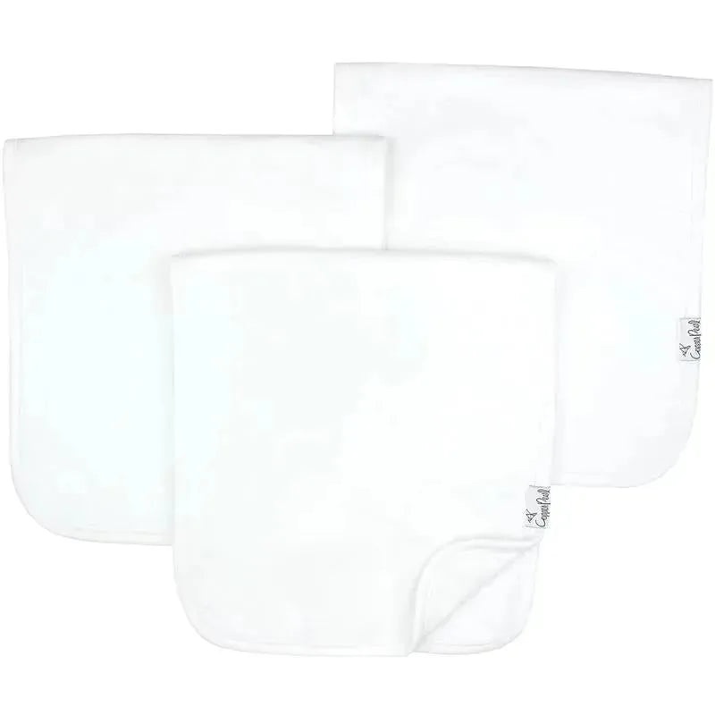 Copper Pearl – Burp Cloth Set 3Pk, White Basics