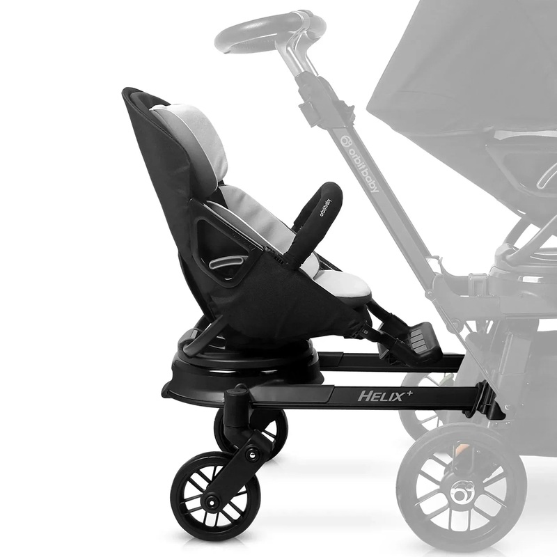 Orbit Baby – Helix+ with Stroller Seat Mlange Grey Black