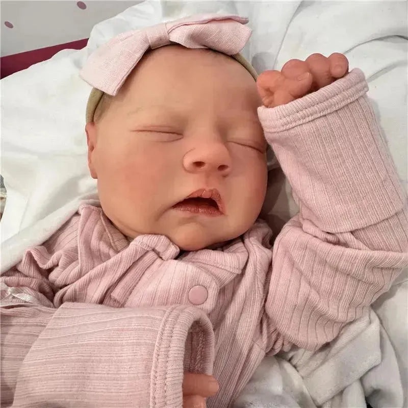 Reborn Baby Doll – White Vinyl, Alma