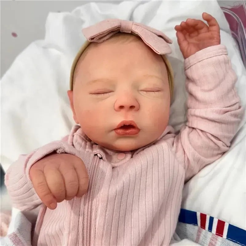 Reborn Baby Doll – White Vinyl, Dustin
