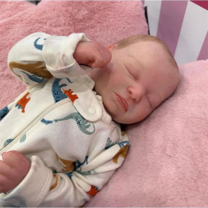 Reborn Baby Doll – White Vinyl, Phinea