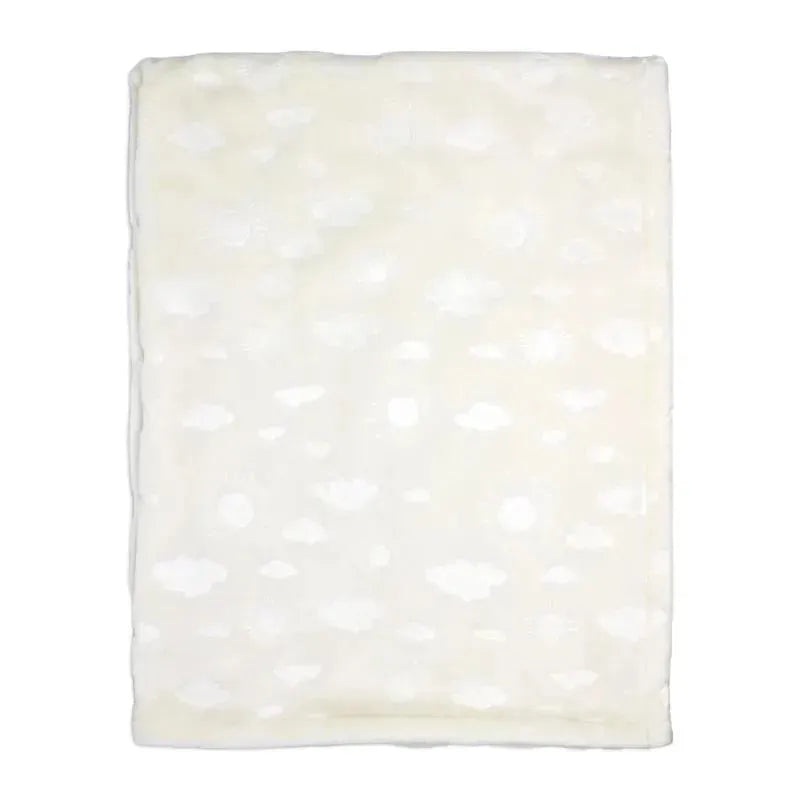 Rose Textiles – Pressed Plush Blanket, Tan Sky