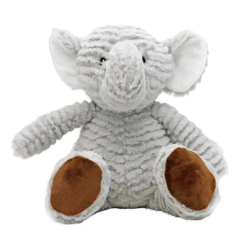 Rose Textiles – Ridged Plush Toy, Grey Elephant