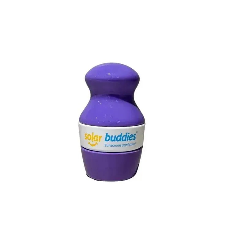 Solar Buddies – Refillable Roll On Sponge Applicator For Kids, Adults, Families, Purple