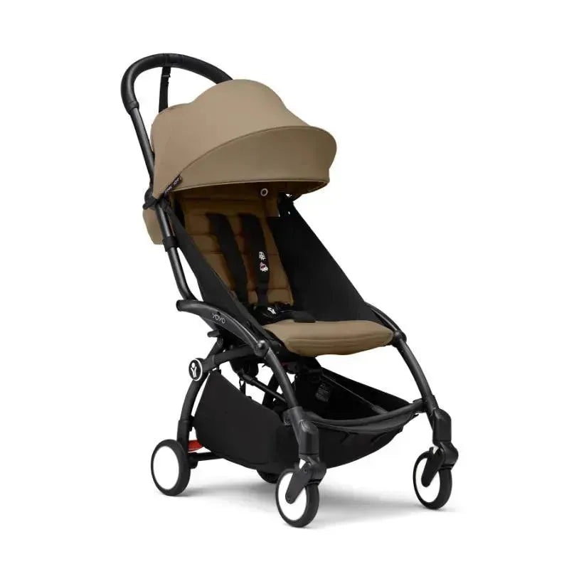 Stokke – Yoyo Stroller Black Bundle 6M+, Toffee