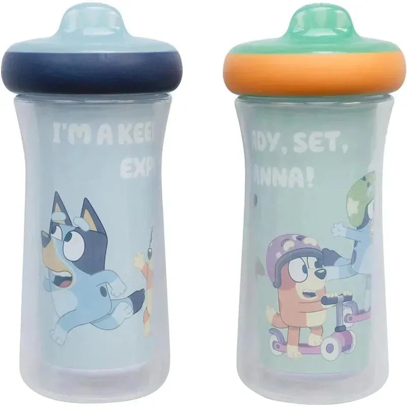 Tomy – The First Years Bluey Insulated Sippy Cups, 2Pk