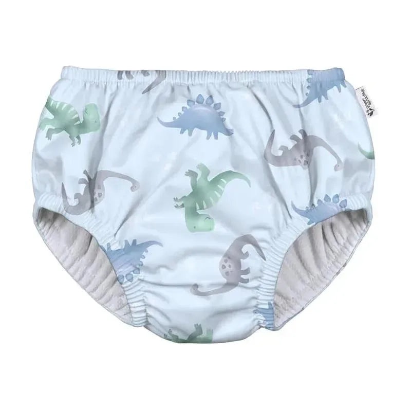 Iplay – Eco Pull-Up Swim Diaper, Light Blue Dinos