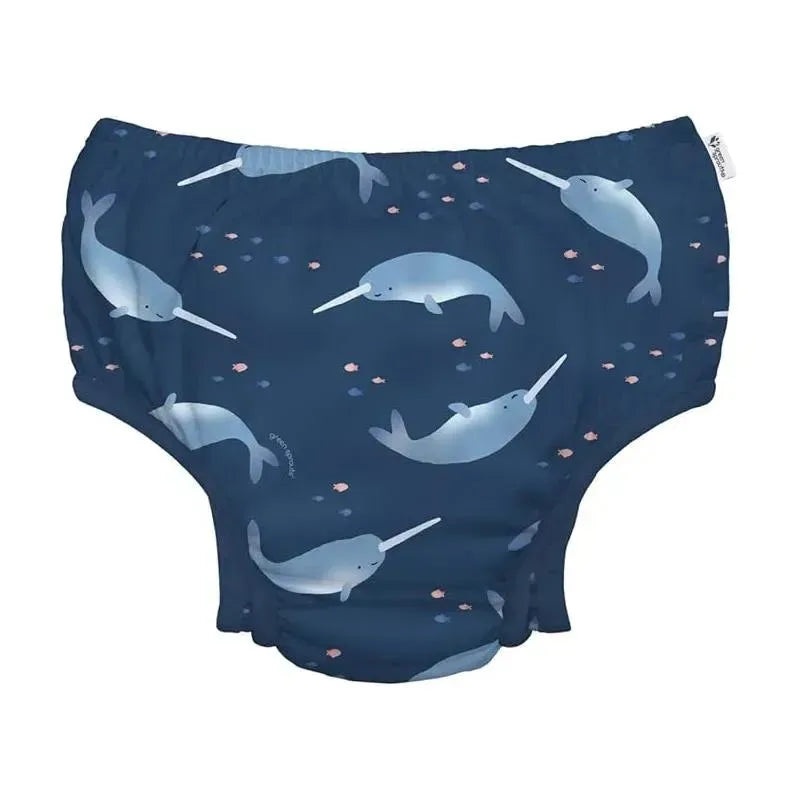 Iplay – Eco Snap Swim Diaper, Navy Narwhal
