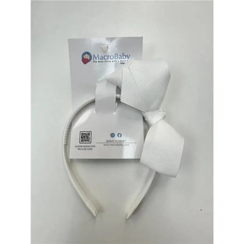 MacroBaby – Headband Arc, White