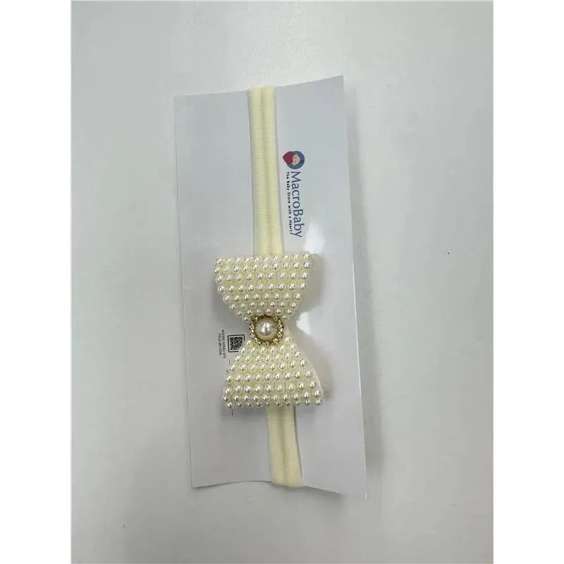 MacroBaby – Headband Pearl, Large