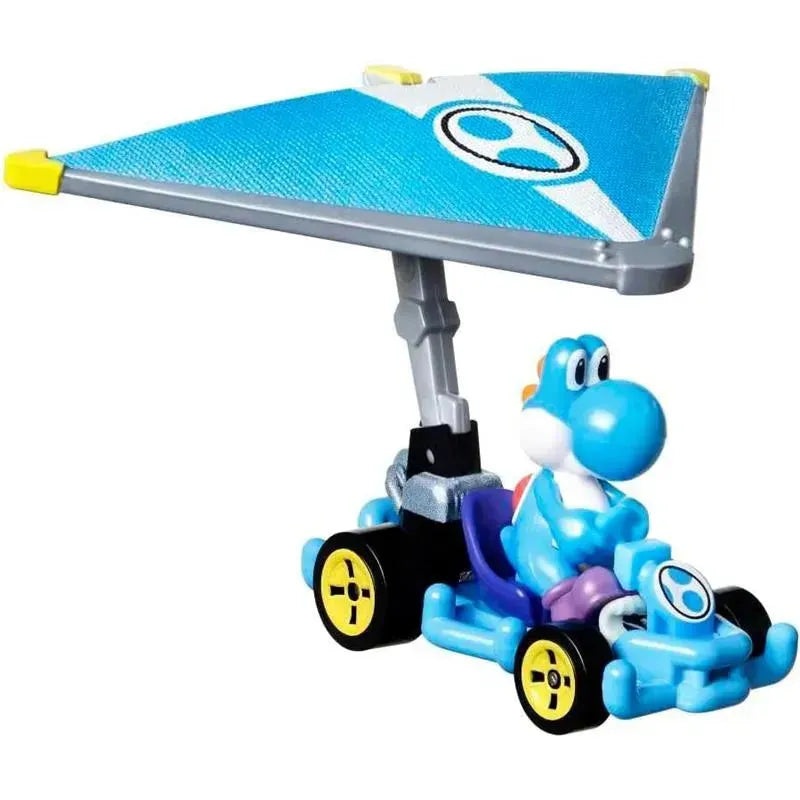 Mattel – Mario Kart Gliders Light Blue Yoshi Mix 4