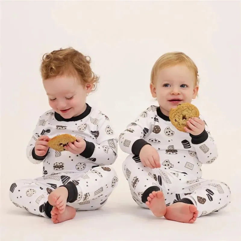 Noomie – Cookies Long Sleeve Pajama Set
