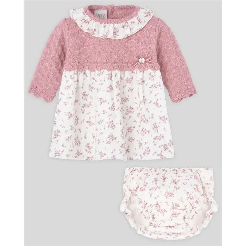 Paz Rodriguez – Girl Dress & Bloomer Set Dama, Makeup Pink
