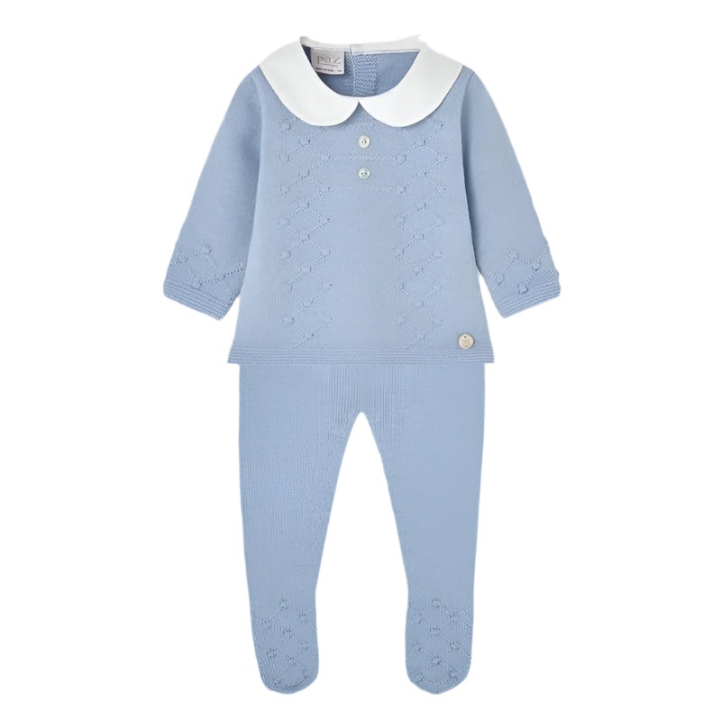 Paz Rodriguez – Take Me Home Set Sweater & Leggins Set Glaciar, Chalk Blue