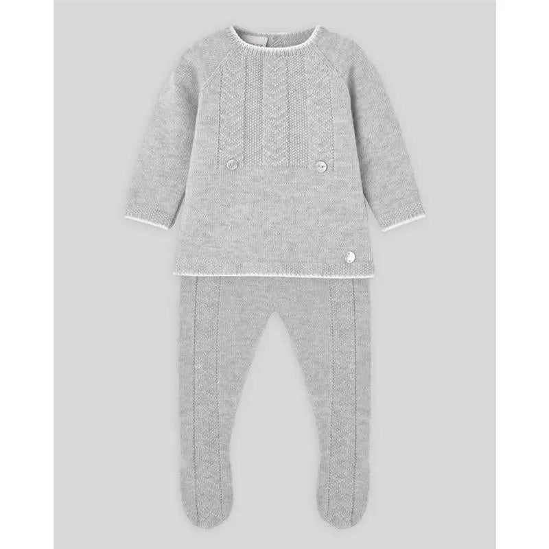 Paz Rodriguez – Take Me Home Set Sweater & Leggins Set Pulgarcito, Grey Pearl