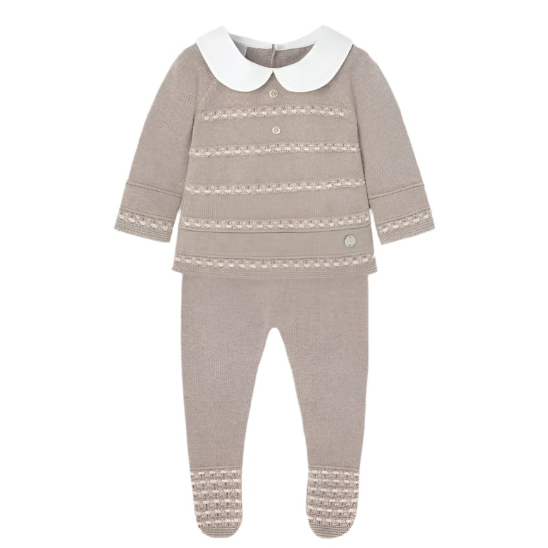 Paz Rodriguez – Take Me Home Sweater & Leggin Set Merlin, Blue Cloud/Light Brown