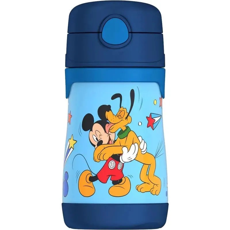 THERMOS – Vacuum Insulated Stainless Steel 10oz Straw Bottle, Mickey Mouse