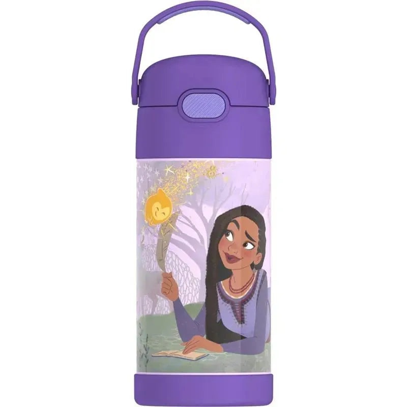 THERMOS – Vacuum Insulated Stainless Steel 12oz Straw Bottle, Wish