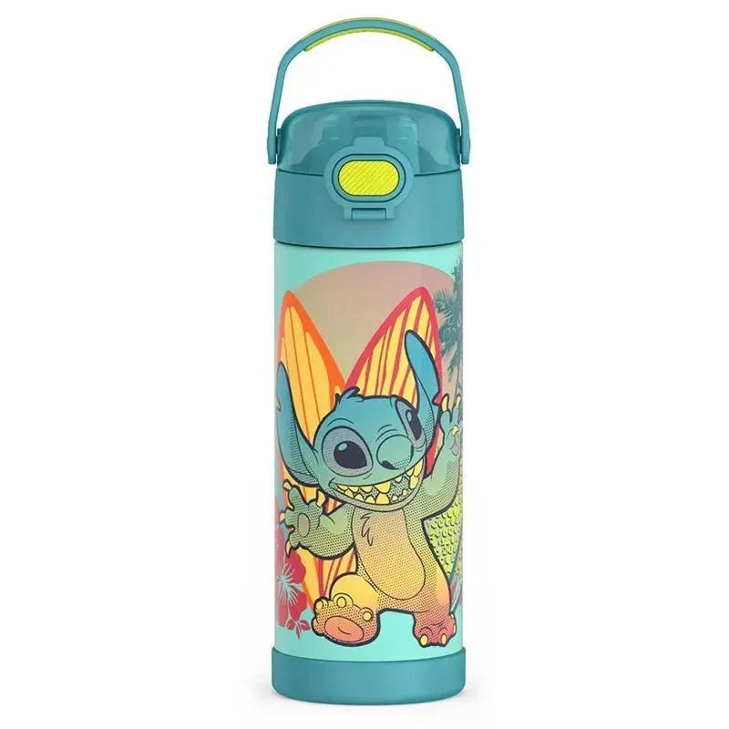 THERMOS – Vacuum Insulated Stainless Steel 16oz Straw Bottle, Stitch