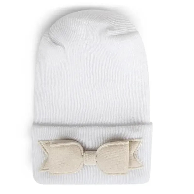 Adora Baby Gifts – Newborn Baby Hospital Hat, Cream Bow