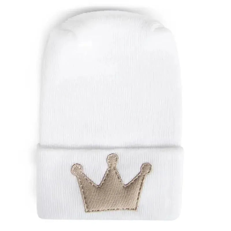 Adora Baby Gifts – Newborn Baby Hospital Hat, Linen Tan Crown